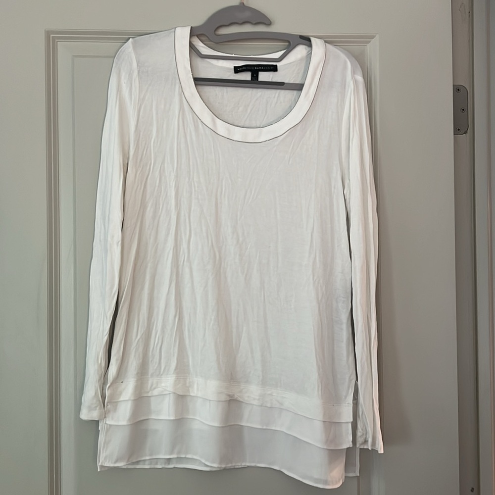 WHBM Long Sleeve Top